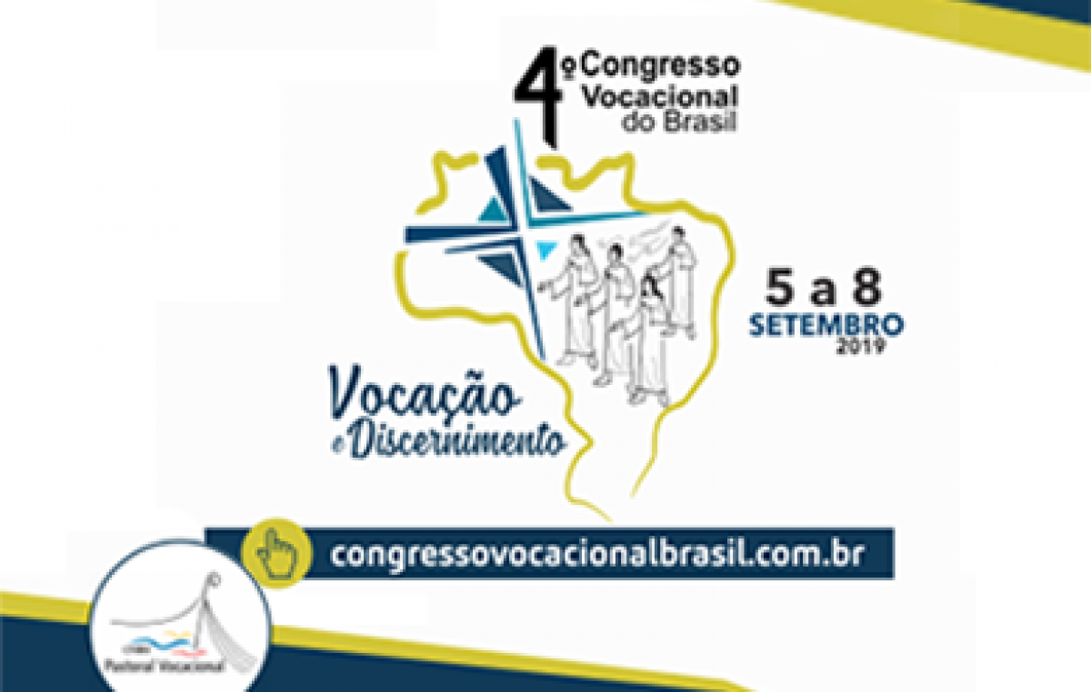 Congresso Vocacional do Brasil recebe inscrições para sua 4ª edição em Aparecida (SP)