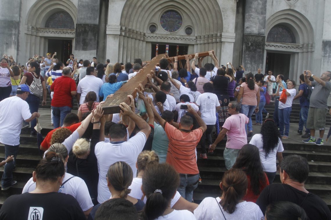 Caminhada Penitencial da Igreja Nossa Senhora da Saúde até a Catedral Metropolitana de Fortaleza